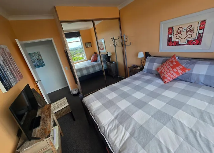 Views Of City And Anzac Bridge And Blue Mtns 1Br In 2Br Annandale Apt