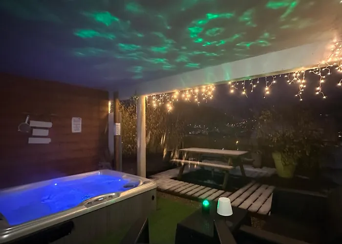 AU NID COSY D'ISA A GERARDMER VOSGES - Spas privatifs