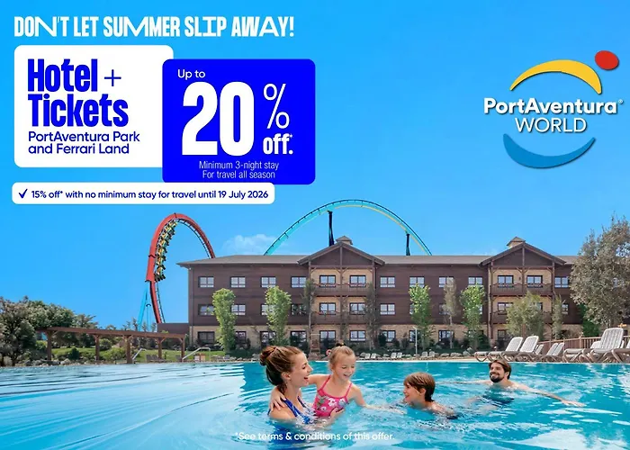 Portaventura Hotel Gold River - Includes Unlimited Access To Portaventura Park & 1 Access To Ferrari Land Salou