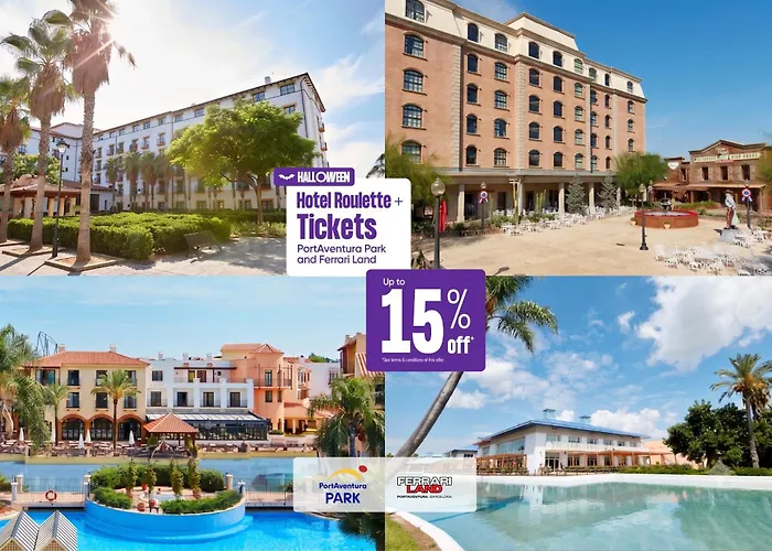 Portaventura Hotel Roulette - Includes Unlimited Access To Portaventura Park & 1 Access To Ferrari Land Salou