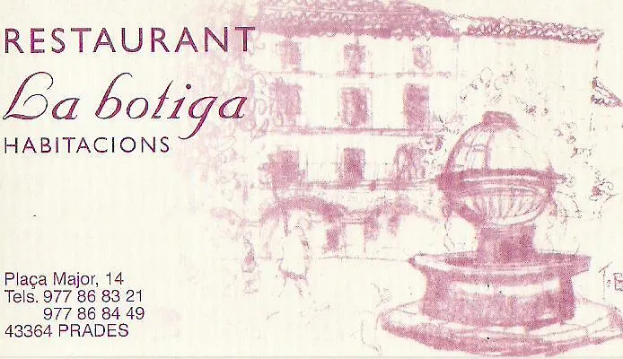 Hotel La Botiga Prades